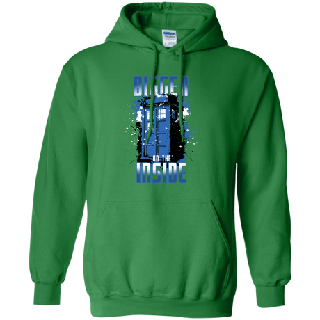 Sweatshirts Irish Green / S Bigger on the Inside Pullover Hoodie