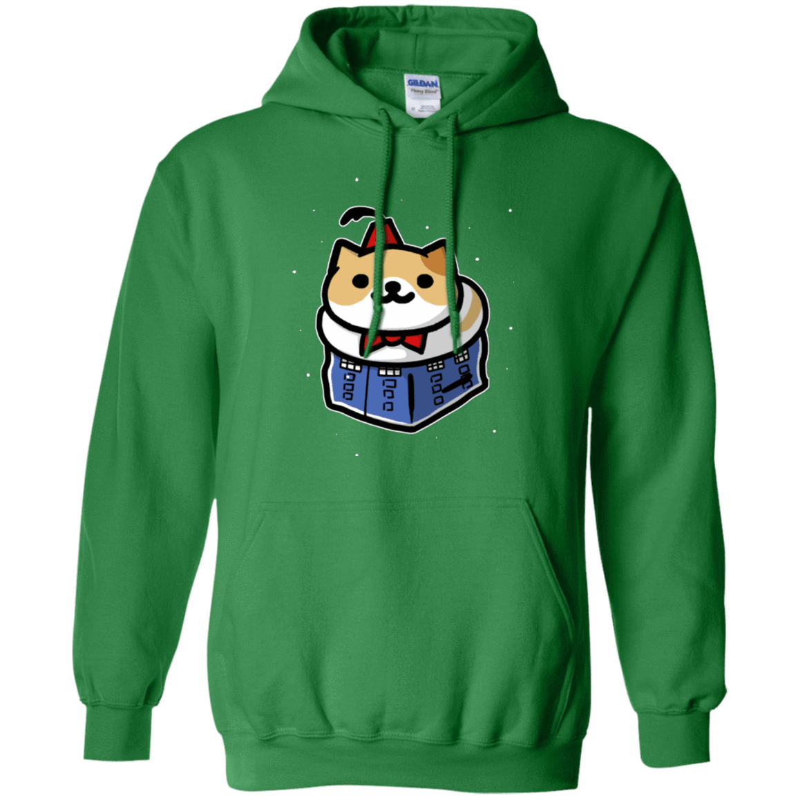 Sweatshirts Irish Green / Small Bigger On The Inside Pullover Hoodie