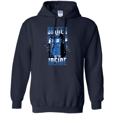 Sweatshirts Navy / S Bigger on the Inside Pullover Hoodie