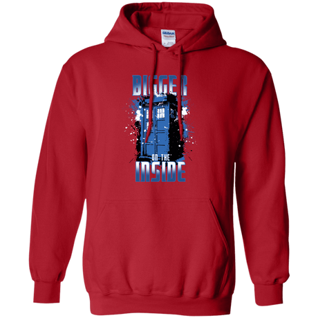 Sweatshirts Red / S Bigger on the Inside Pullover Hoodie