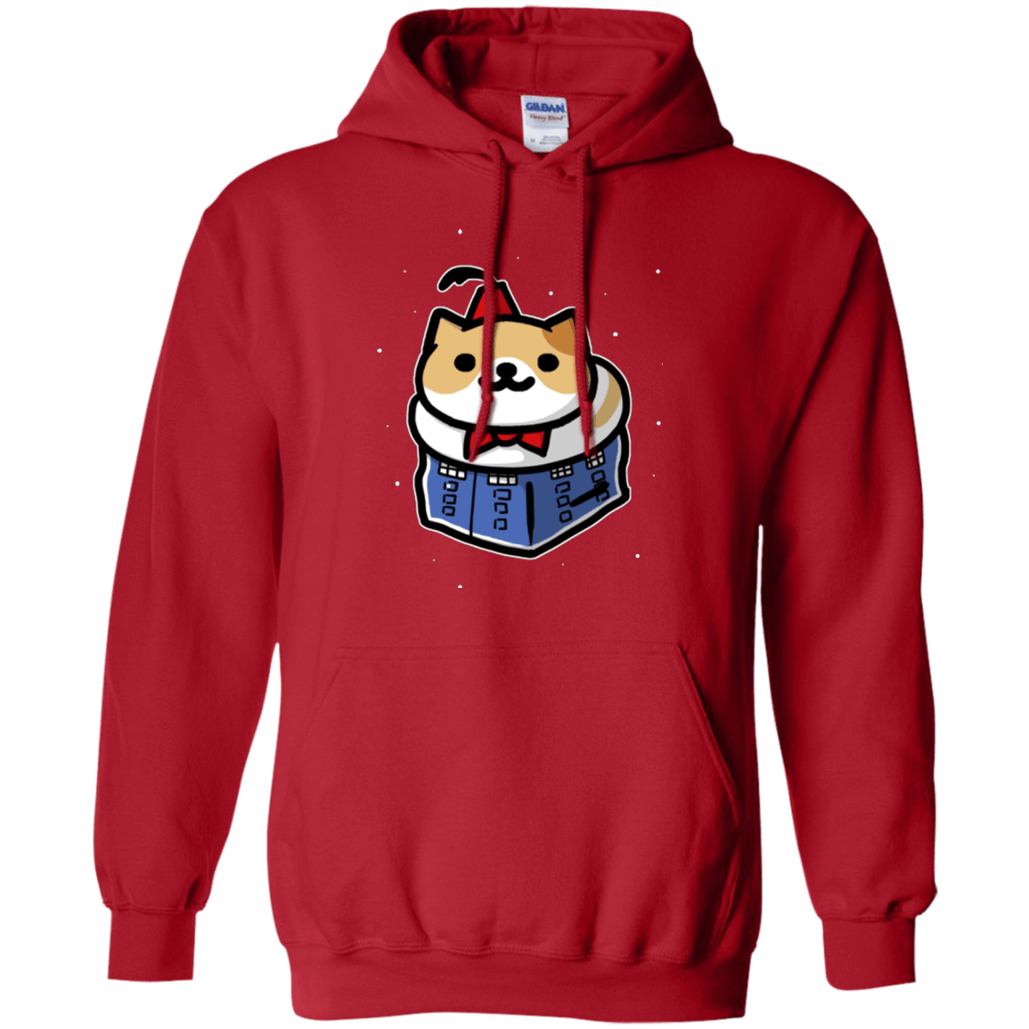 Sweatshirts Red / Small Bigger On The Inside Pullover Hoodie