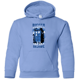 Sweatshirts Carolina Blue / YS Bigger on the Inside Youth Hoodie