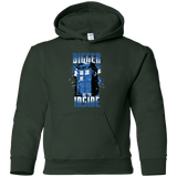 Sweatshirts Forest Green / YS Bigger on the Inside Youth Hoodie