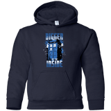Sweatshirts Navy / YS Bigger on the Inside Youth Hoodie