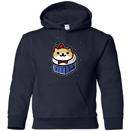 Sweatshirts Navy / YS Bigger On The Inside Youth Hoodie