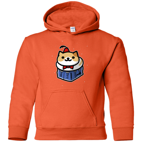 Sweatshirts Orange / YS Bigger On The Inside Youth Hoodie