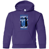 Sweatshirts Purple / YS Bigger on the Inside Youth Hoodie