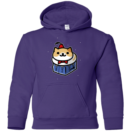 Sweatshirts Purple / YS Bigger On The Inside Youth Hoodie