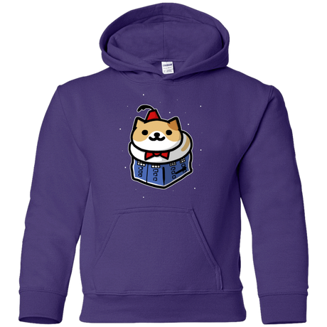 Sweatshirts Purple / YS Bigger On The Inside Youth Hoodie
