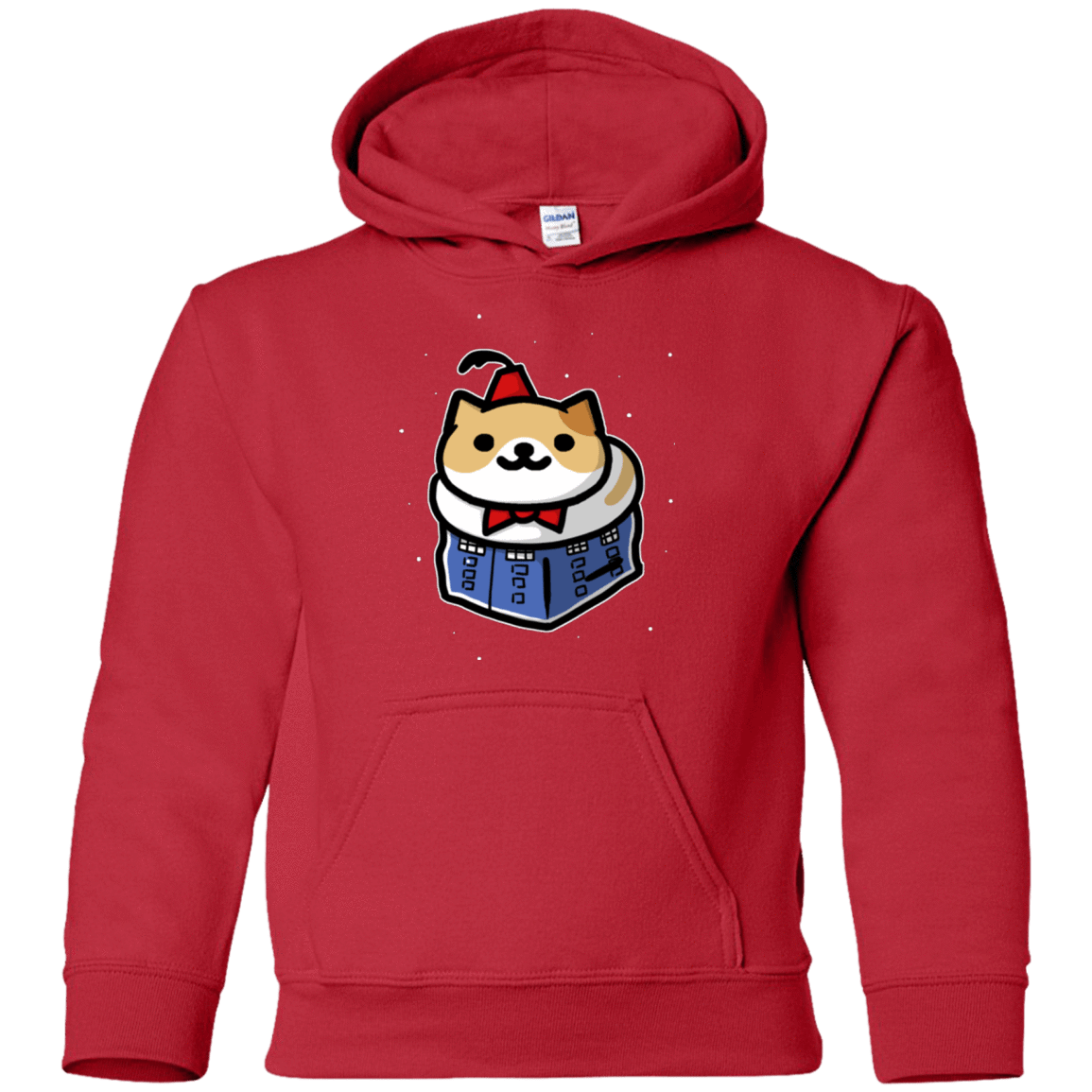 Sweatshirts Red / YS Bigger On The Inside Youth Hoodie