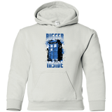 Sweatshirts White / YS Bigger on the Inside Youth Hoodie