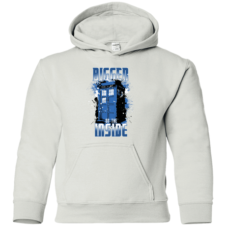 Sweatshirts White / YS Bigger on the Inside Youth Hoodie