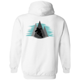 Sweatshirts White / S Bike Blur Back Print Pullover Hoodie