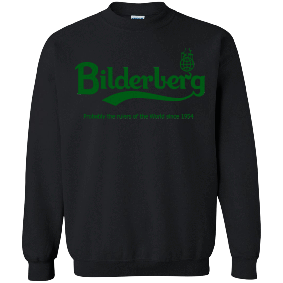 Sweatshirts Black / Small Bilderberg Crewneck Sweatshirt