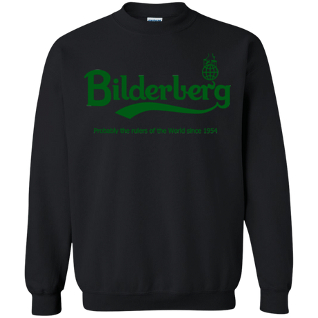 Sweatshirts Black / Small Bilderberg Crewneck Sweatshirt