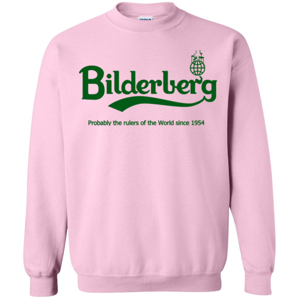 Sweatshirts Light Pink / Small Bilderberg Crewneck Sweatshirt