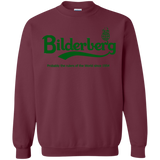 Sweatshirts Maroon / Small Bilderberg Crewneck Sweatshirt