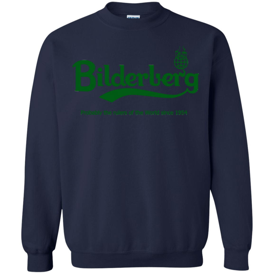 Sweatshirts Navy / Small Bilderberg Crewneck Sweatshirt