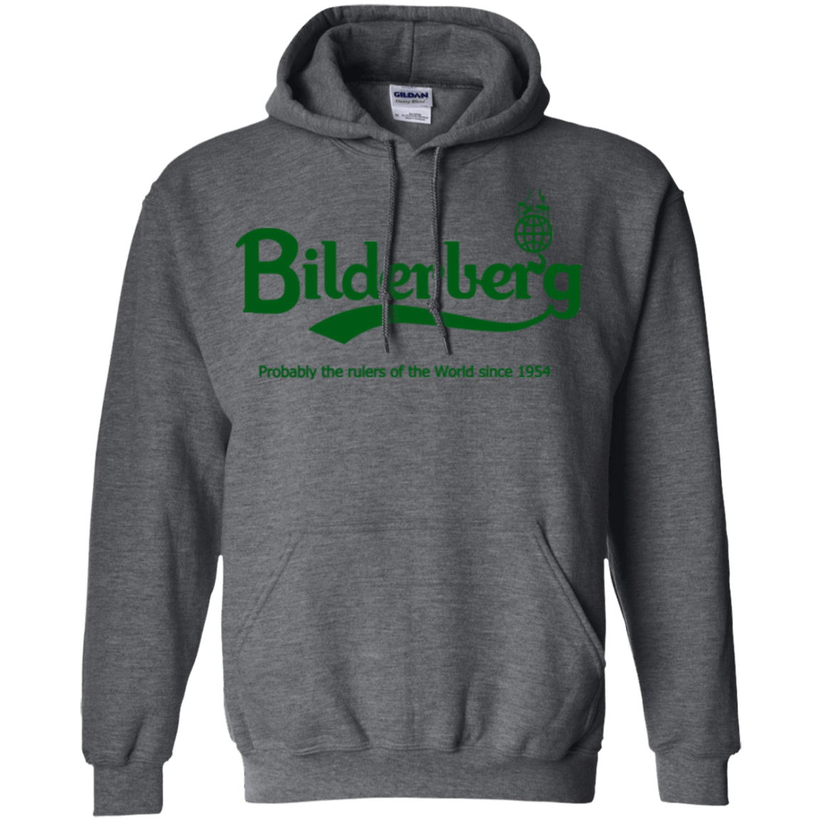 Sweatshirts Dark Heather / Small Bilderberg Pullover Hoodie