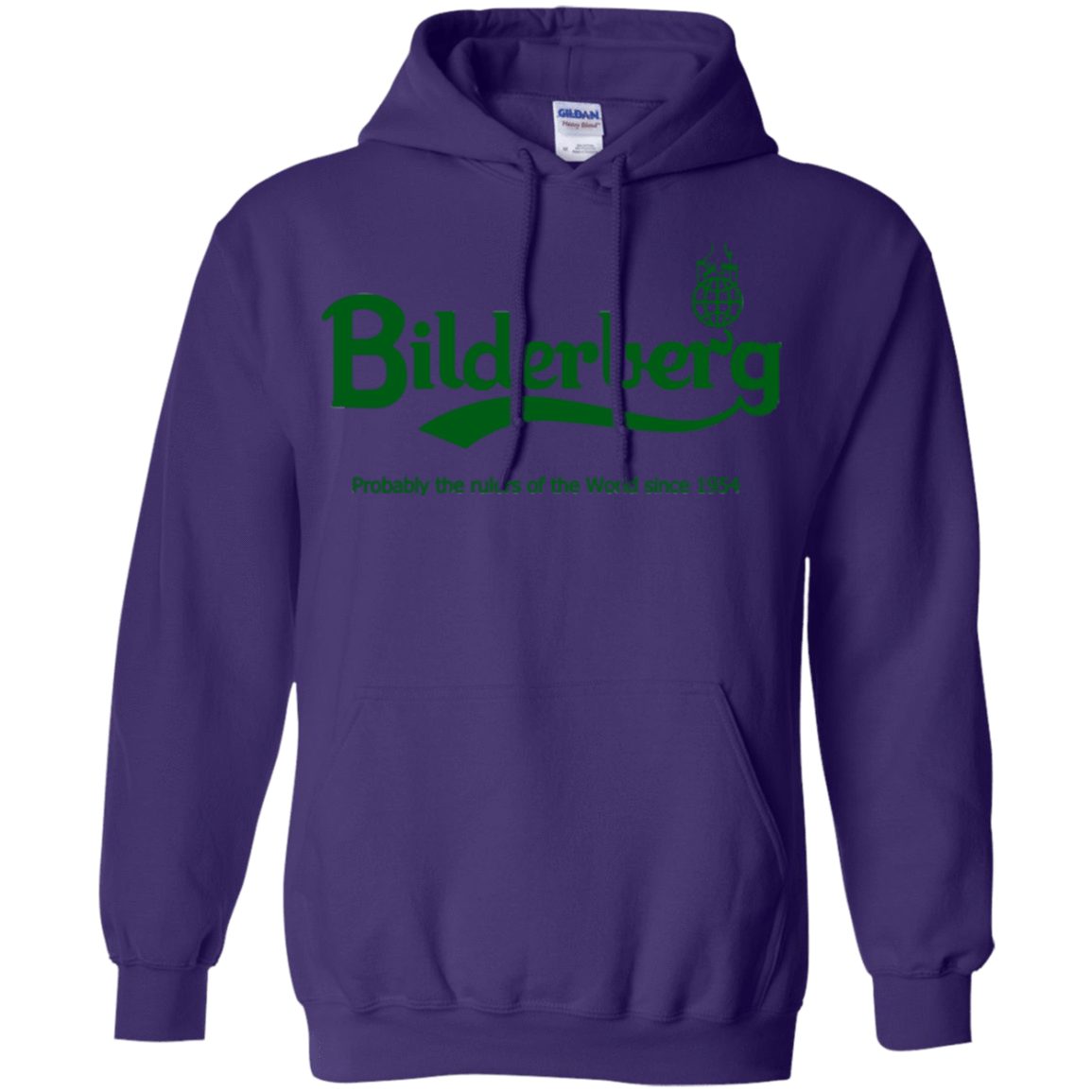 Sweatshirts Purple / Small Bilderberg Pullover Hoodie