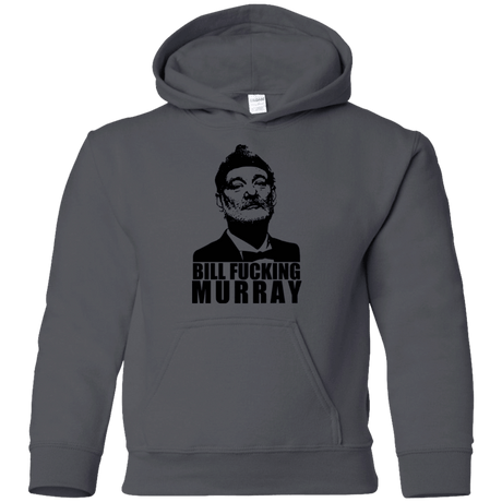 Sweatshirts Charcoal / YS Bill fucking murray Youth Hoodie