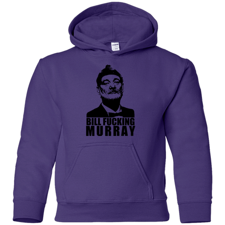 Sweatshirts Purple / YS Bill fucking murray Youth Hoodie