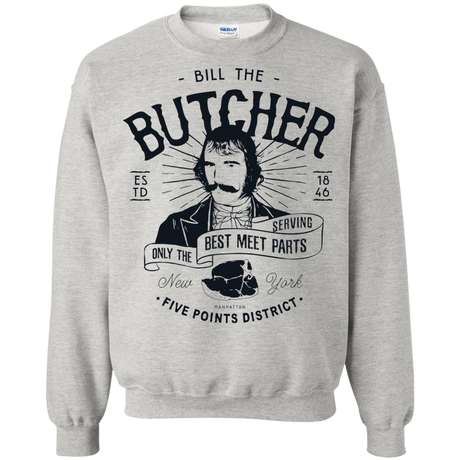 Sweatshirts Ash / Small Bill The Butcher Crewneck Sweatshirt