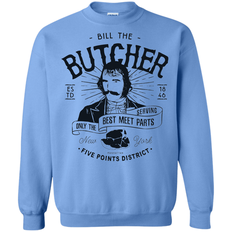 Sweatshirts Carolina Blue / Small Bill The Butcher Crewneck Sweatshirt