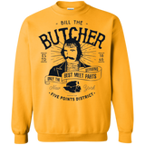 Sweatshirts Gold / Small Bill The Butcher Crewneck Sweatshirt
