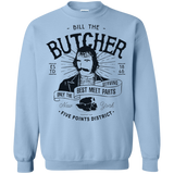 Sweatshirts Light Blue / Small Bill The Butcher Crewneck Sweatshirt