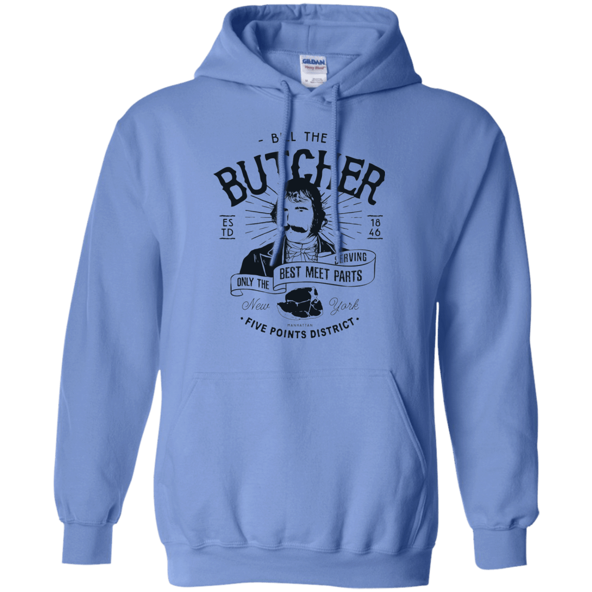 Sweatshirts Carolina Blue / Small Bill The Butcher Pullover Hoodie