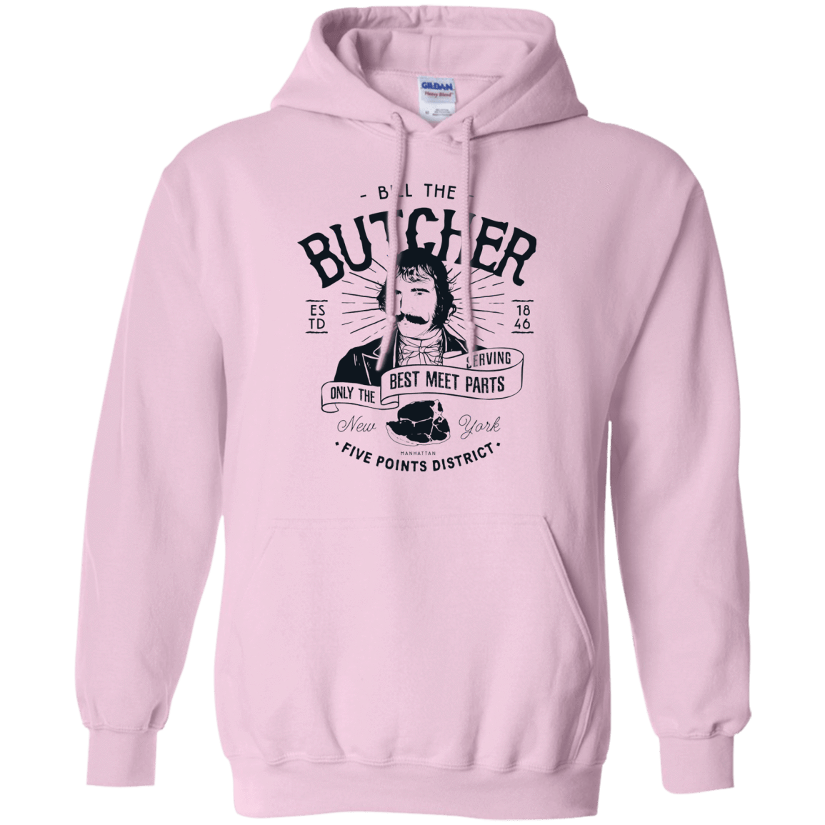 Sweatshirts Light Pink / Small Bill The Butcher Pullover Hoodie