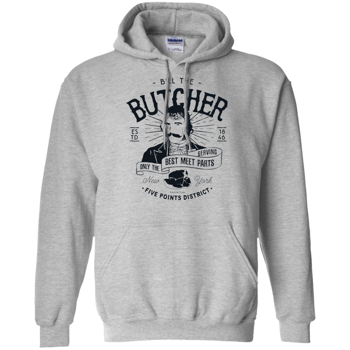 Sweatshirts Sport Grey / Small Bill The Butcher Pullover Hoodie