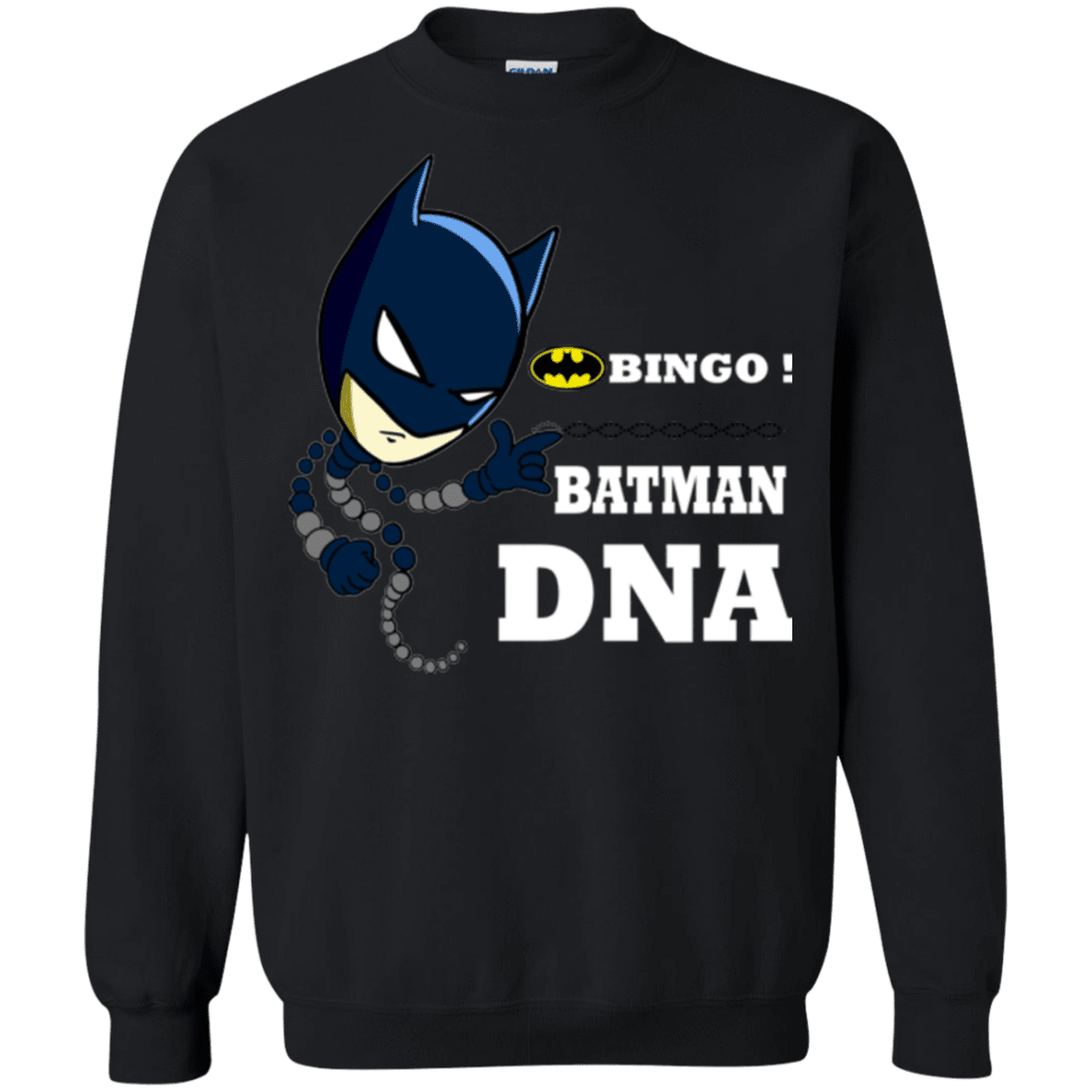 Sweatshirts Black / Small Bingo Batman Crewneck Sweatshirt