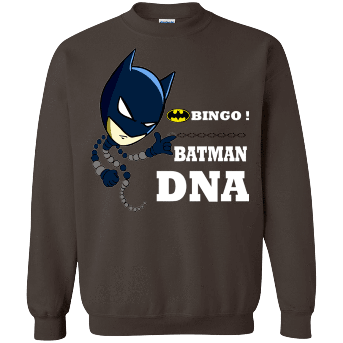 Sweatshirts Dark Chocolate / Small Bingo Batman Crewneck Sweatshirt