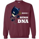 Sweatshirts Maroon / Small Bingo Batman Crewneck Sweatshirt