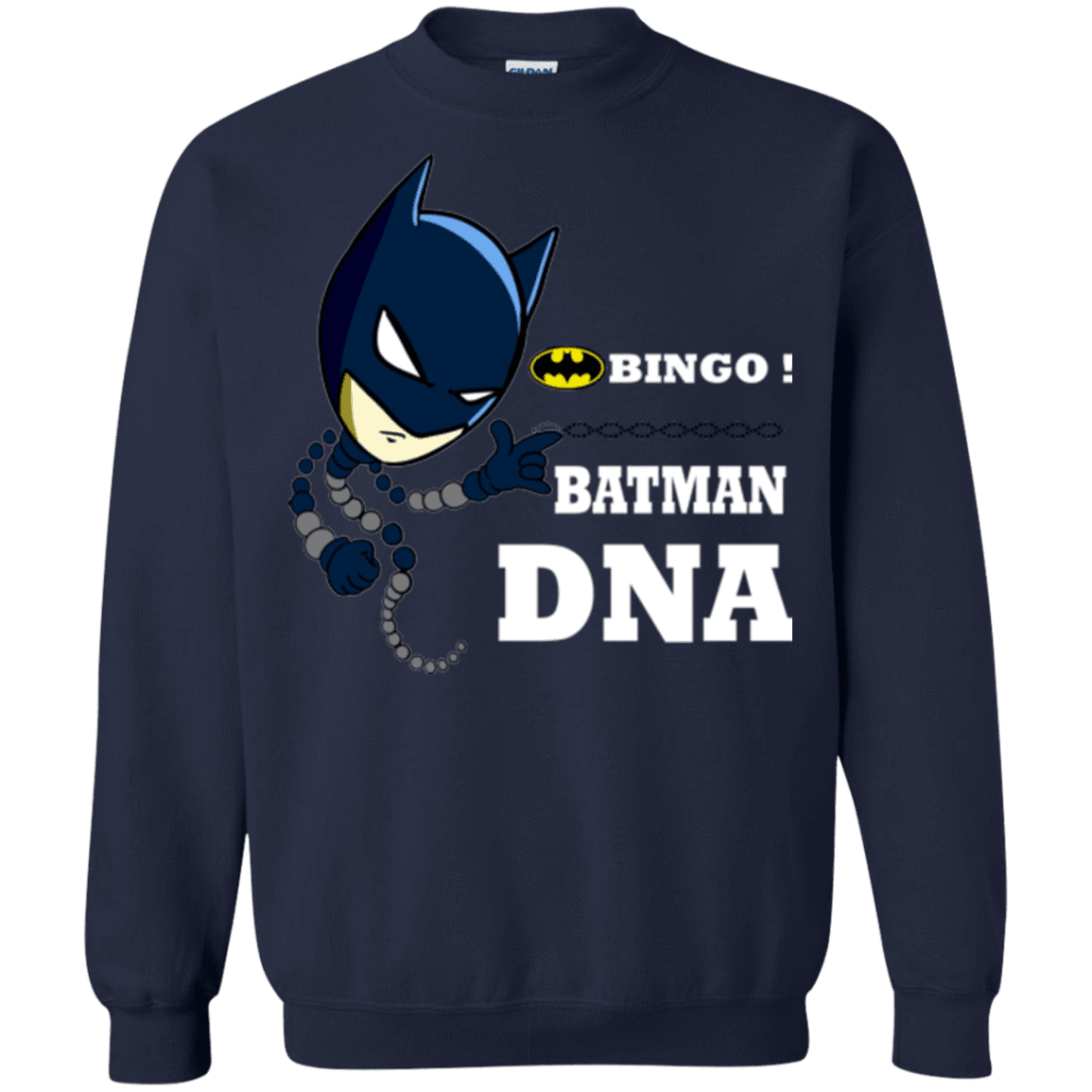 Sweatshirts Navy / Small Bingo Batman Crewneck Sweatshirt
