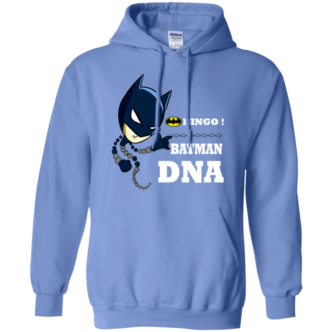Sweatshirts Carolina Blue / Small Bingo Batman Pullover Hoodie