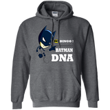 Sweatshirts Dark Heather / Small Bingo Batman Pullover Hoodie