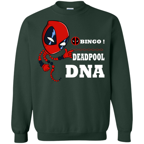 Sweatshirts Forest Green / S Bingo Deadpool Crewneck Sweatshirt