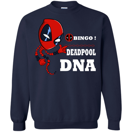 Sweatshirts Navy / S Bingo Deadpool Crewneck Sweatshirt