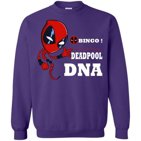 Sweatshirts Purple / S Bingo Deadpool Crewneck Sweatshirt