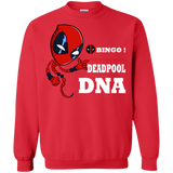 Sweatshirts Red / S Bingo Deadpool Crewneck Sweatshirt