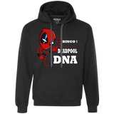 Sweatshirts Black / S Bingo Deadpool Premium Fleece Hoodie
