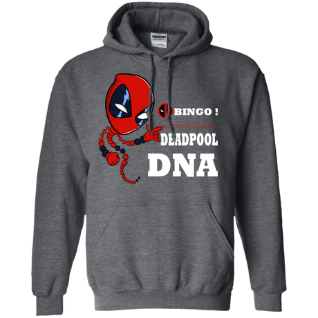 Sweatshirts Dark Heather / S Bingo Deadpool Pullover Hoodie