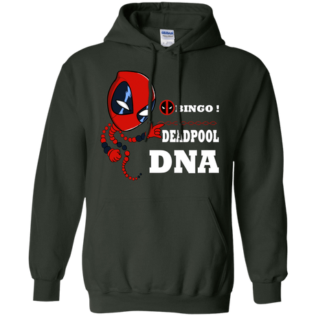 Sweatshirts Forest Green / S Bingo Deadpool Pullover Hoodie