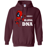 Sweatshirts Maroon / S Bingo Deadpool Pullover Hoodie