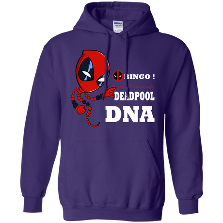 Sweatshirts Purple / S Bingo Deadpool Pullover Hoodie