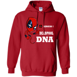 Sweatshirts Red / S Bingo Deadpool Pullover Hoodie