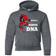 Sweatshirts Dark Heather / YS Bingo Deadpool Youth Hoodie